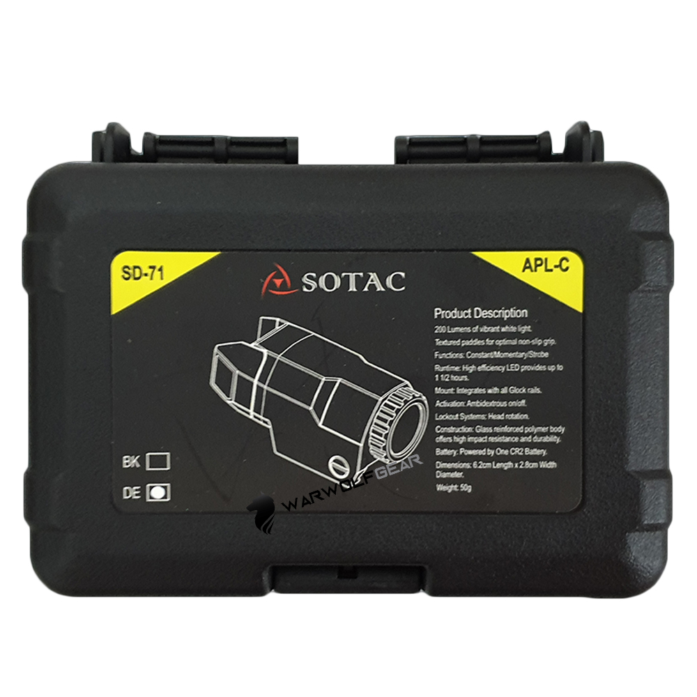Inforce APLc Weapon Light BK - 5