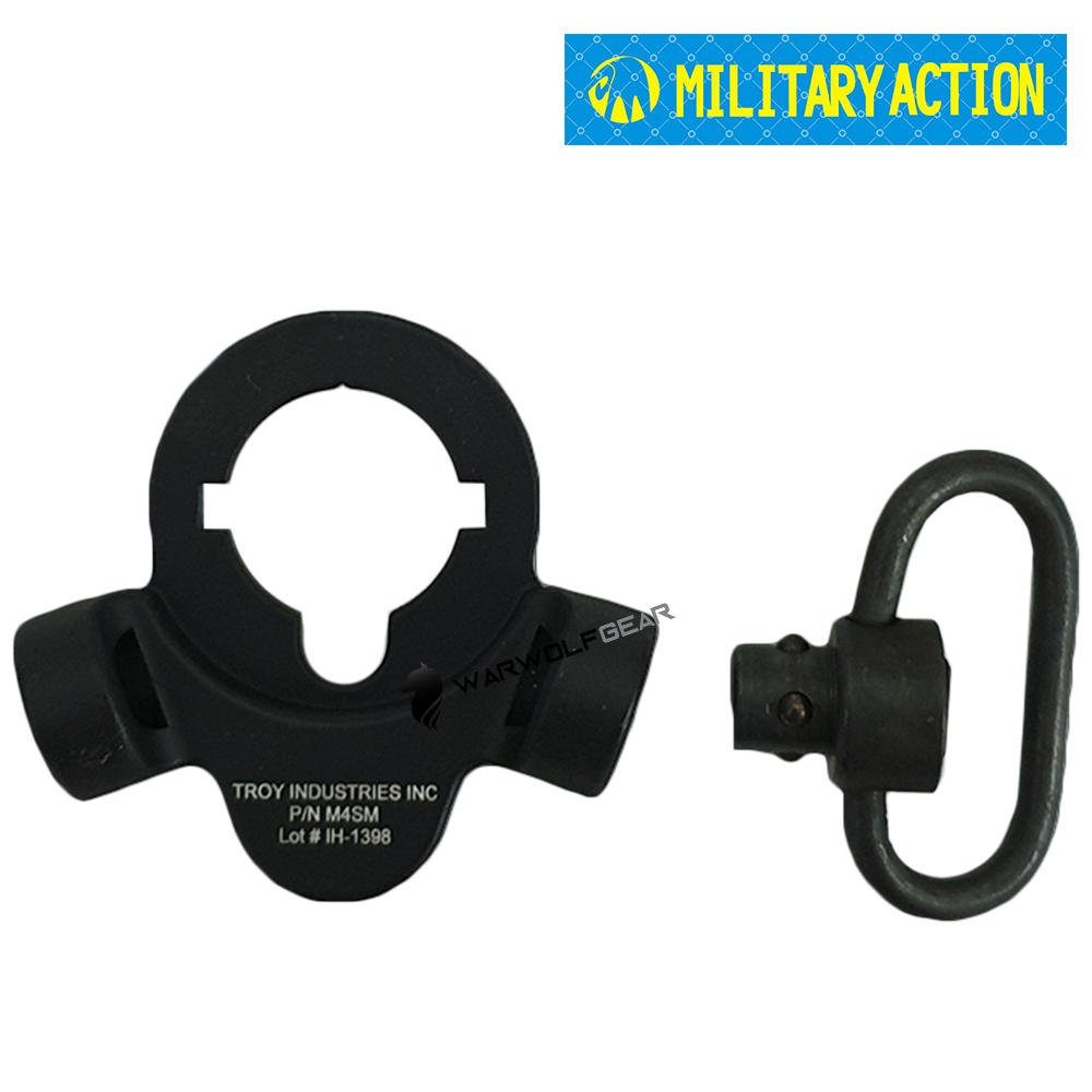 MA Troy Style QD Sling Swivel AEG BK - 1