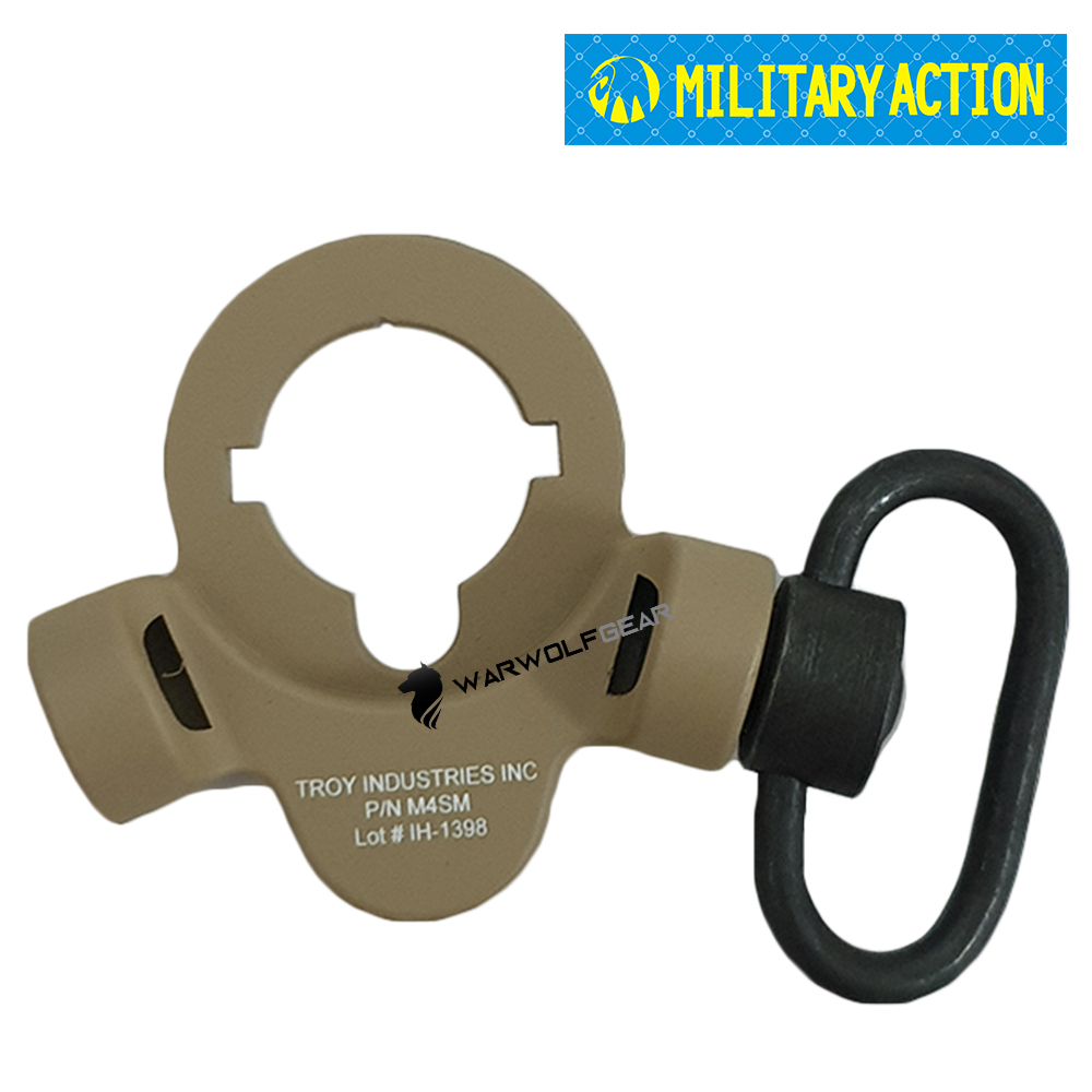 MA Troy Style QD Sling Swivel AEG TAN - 2