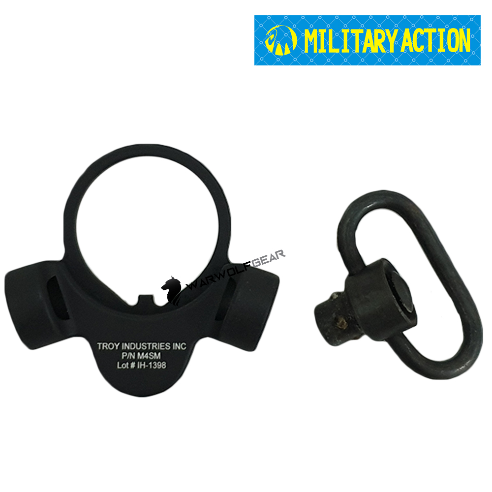 MA Troy Style QD Sling Swivel GBB BK - 1