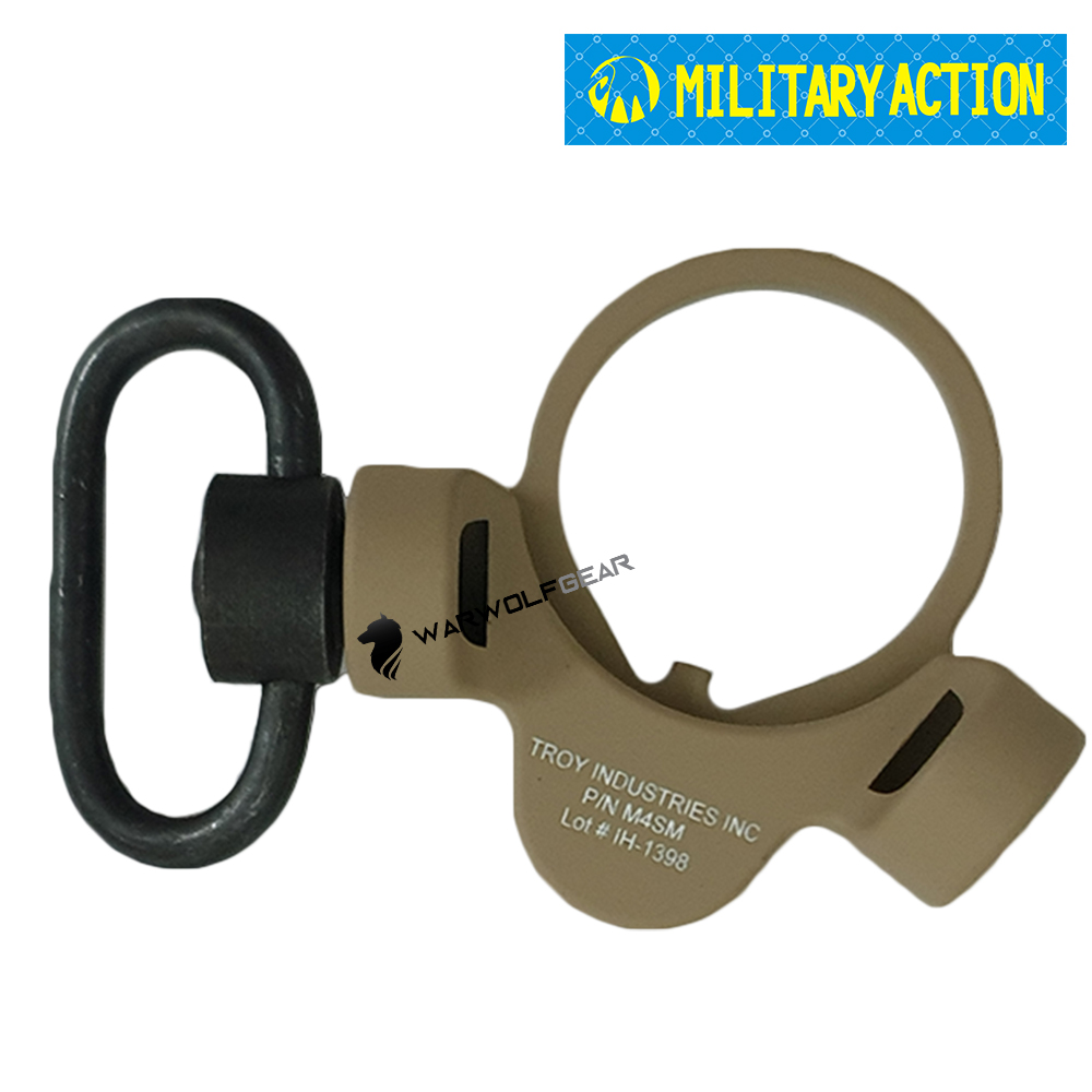 MA Troy Style QD Sling Swivel GBB TAN - 2