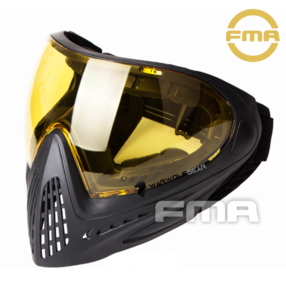FMA F1 Mask F-0022 YEL - 1