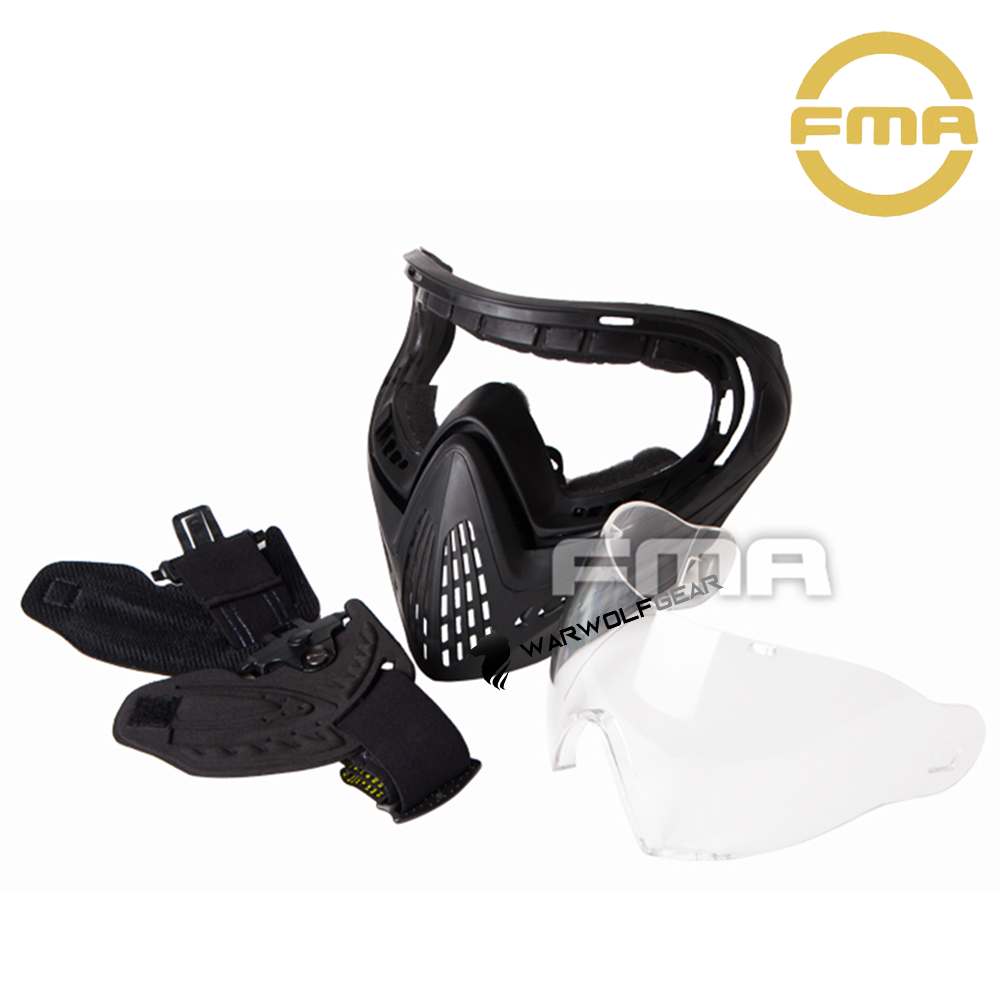 FMA F1 Mask F-0025 CLEAR - 2