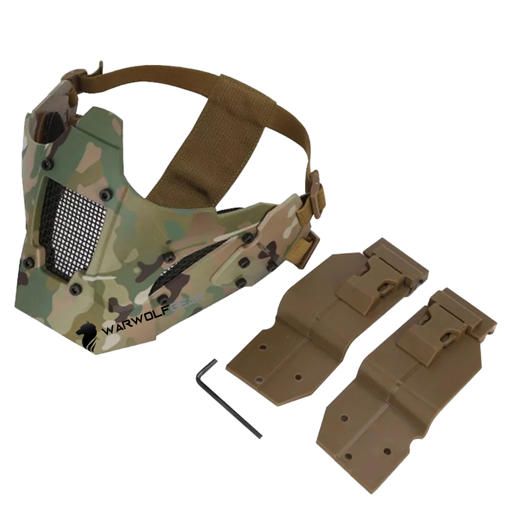 Iron Warrior Half Face Mask MC - 1